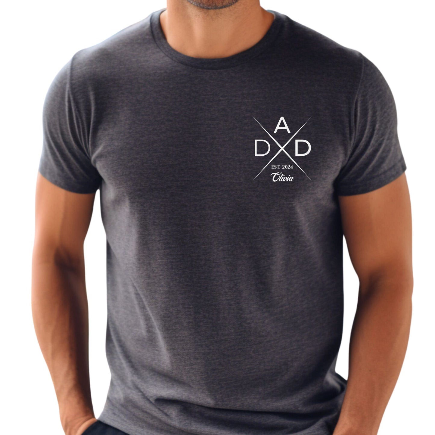 Personalized Dad Shirt – Custom Father's Day Gift with Optional Kids' Names